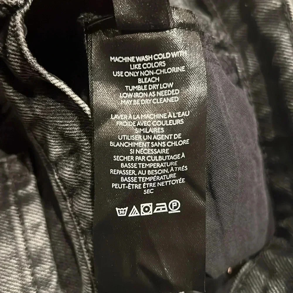 We The Free Frank Dad Jean in Black Size 25 - Picture 8 of 10